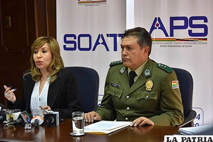 En conferencia de prensa se anunció sobre los controles de la roseta de SOAT que empezará el 1 de marzo /APG