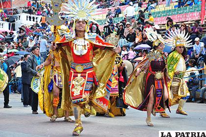 Los Incas bailaban en sus cortes reales con paso cansino y elegante