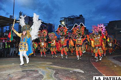 Personajes tradicionales de la Diablada Oruro