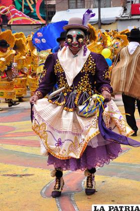Los Cocanis, referente de tradición y costumbre en el Carnaval de Oruro