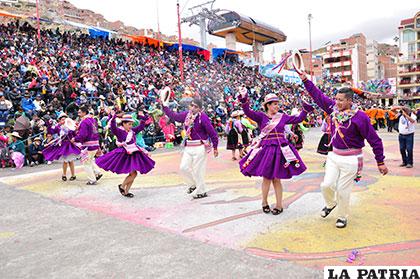 La alegría desbordó en el Domingo de Carnaval