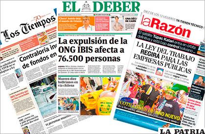 La semana pasada se promulgó el decreto sobre la difusión obligatoria de campañas en medios de comunicación /Bolivia.com