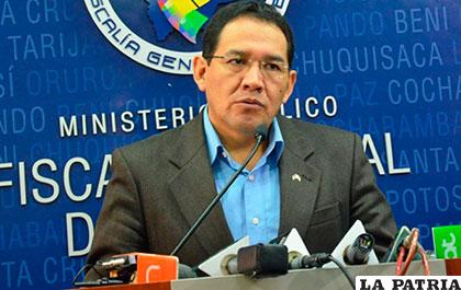 Ramiro Guerrero, fiscal general del Estado