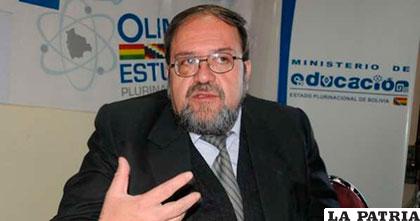 El ministro de educación, Roberto Aguilar /OPINION