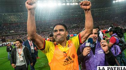 Radamel Falcao, delantero de nacionalidad colombiana