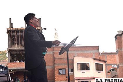 Rolando Santos de la Banda Espectacular Bolivia