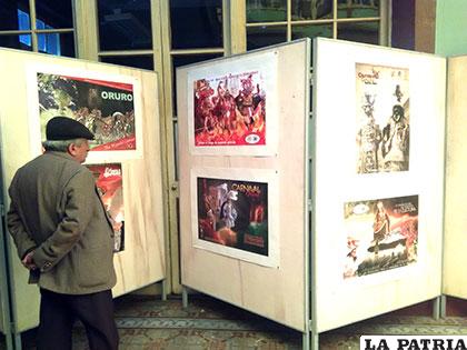 Exposición de carteles del Carnaval en la Casa Patiño