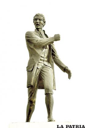 El coraje de Sebastián Pagador reflejado en un monumento