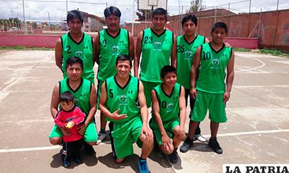 Integrantes del equipo de Soracachi Lizards