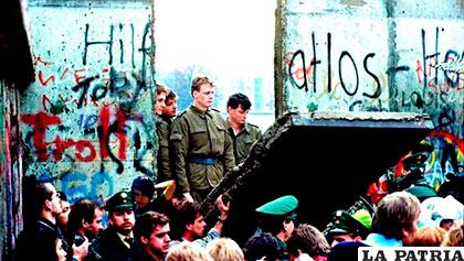 El colapso del Muro, el 9 de noviembre de 1989
