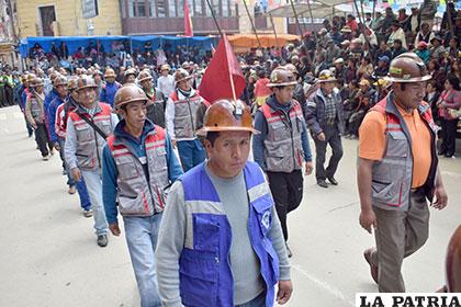 Hablar de Oruro es hablar de minería, y minería es sinónimo de sacrificio
