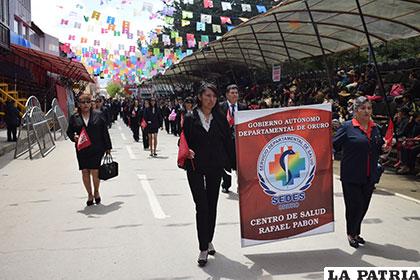 Servidores del Centro de Salud 