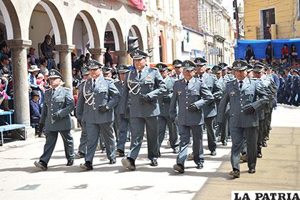 Segunda División de Ejército, demostró su civismo por el departamento