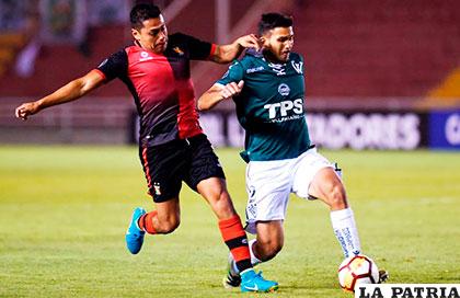 La acción del partido en el cual Santiago Wanderers venció de visita y clasificó /conmebol.com