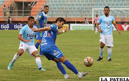 La acción del compromiso disputado ayer en Sacaba (Cochabamba)