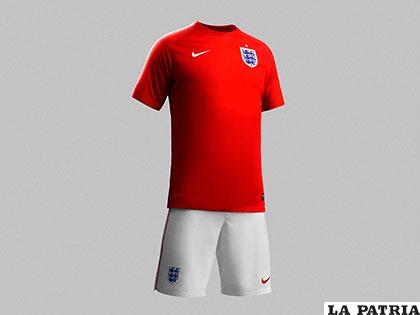 La camiseta oficial de Inglaterra