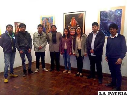 Expositores peruanos en Oruro