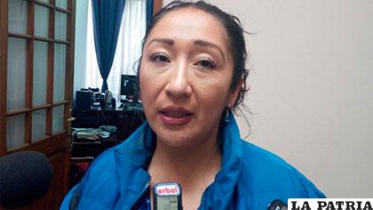 Diputada Mireya Montaño fue elegida por El Alto