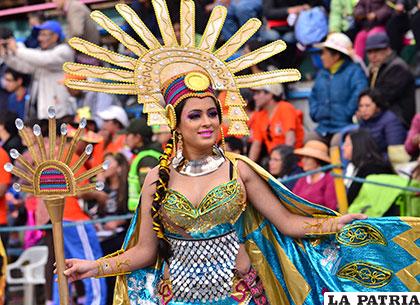 La belleza presente en la danza de los Incas
