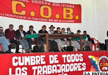 E congreso de la COB se realizará en Santa Cruz /elpotosi.net