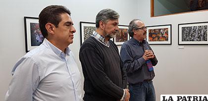 David Lanza, Gabriel Mariaca y Armando Urioste