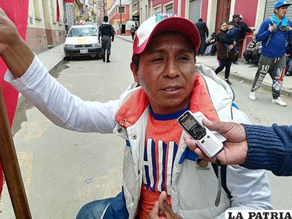 José Gutiérrez testigo del incidente