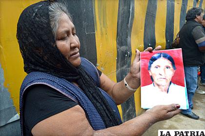 La hija de la mujer que falleció en la explosión del sábado 10 de febrero, estuvo en la misa realizada en el lugar del siniestro