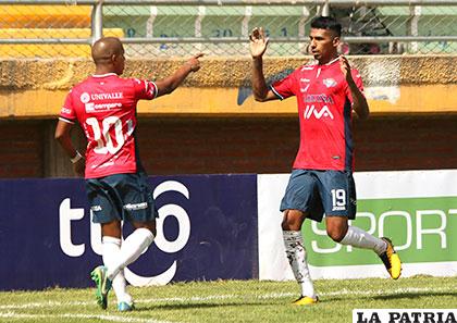 Gilbert Álvarez fue autor del único gol del compromiso /APG