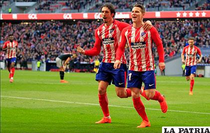 Atlético de Madrid dio cuenta del Atletic por 2 goles a 0