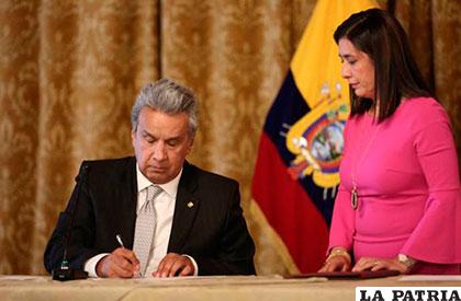 Lenín Moreno anunció los nombres de los siete ternas para conformar el Consejo de Participación Transitorio