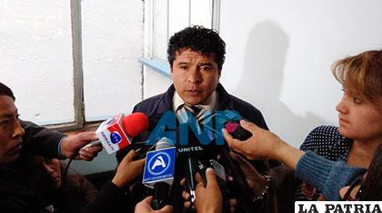 Fiscal Almanza asegura que denuncias de Juan Pari son falsas /ANF
