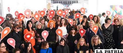 La etiqueta #estamosaquí, ahora está vigente para reclamar más presencia de mujeres artistas en la cultura