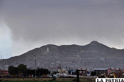 Oruro estará con cielos nubosos y lluvias hasta el fin de semana