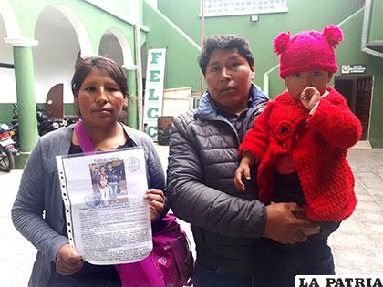 Padres de Ximena piden que vuelva a casa