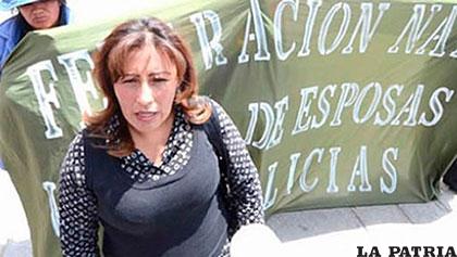 Guadalupe Cárdenas fue dirigente de esposas de policías