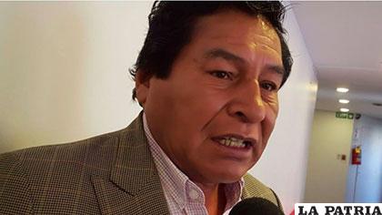 El viceministro de Descolonización, Félix Cárdenas protagonizó un altercado el 21 de febrero /ANF