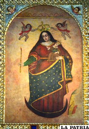 La imagen original de la Virgen del Socavón, data de aproximadamente las últimas décadas del siglo XVI /Archivo
