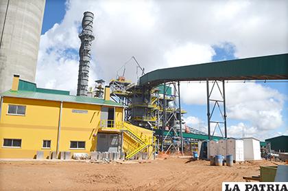 El próximo 8 de febrero la planta de cemento será entregada por el Presidente Evo Morales / LA PATRIA
