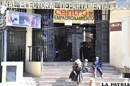 Renuncias a militancias y empadronamiento electoral son permanentes /LA PATRIA/ARCHIVO