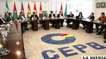 Directorio de la CEPB/ ANF