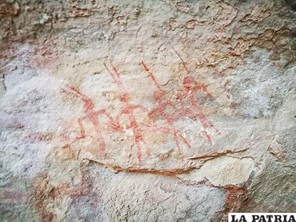 En los alrededores de Potosí existen pinturas rupestres de antigüedad milenaria (1)
