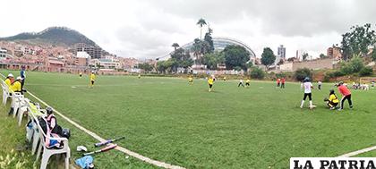 Oruro solo pudo medir fuerzas con la selección de Chuquisaca/ cortesía Alan Medina