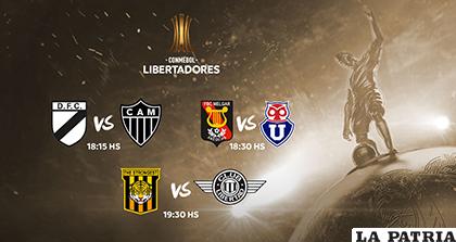 Tres interesantes compromisos se disputarán en esta jornada/ conmebol.com