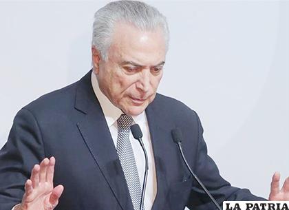 el expresidente brasileño Michel Temer /W RADIO