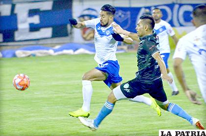 Rodrigo Ramallo jugó un buen partido, sobre el final salió expulsado /Reynaldo Bellota - LA PATRIA