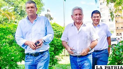 Ernesto Suárez junto a Rubén Costas /@RubenCostasA.