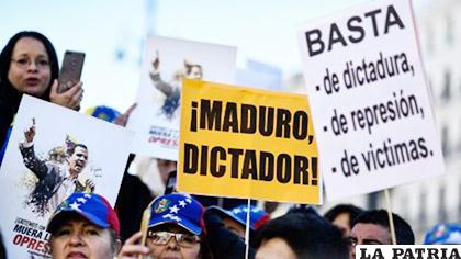 Las protestas a las que hizo mención la legisladora ocurrieron entre el 20 y 24 de enero / VOZ DE AM?RICA