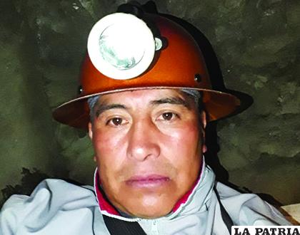 David Choque Gutiérrez, es el nuevo secretario general del Sindicato de Trabajadores Mineros de la empresa Huanuni