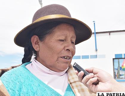 Miguelina Acebedo /LA PATRIA