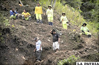 Ahora empezará a ingresar maquinaria pesada al sector para iniciar con los trabajos de estabilización/ APG